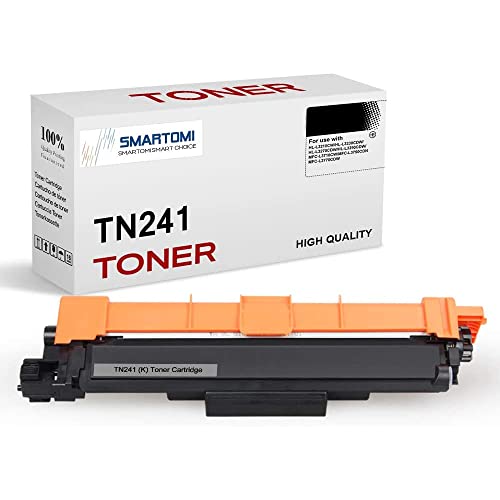 SMARTOMI 1PK TN241 Compatible Black Toner Cartridge Brother TN241 for Used with Brother Color Printer DCP9020CDW HL3140 CW DCP9015CDW HL3150 CDW MFC9340CDW HL3170 CDW MFC9330CDW MFC9130CW von SMARTOMI