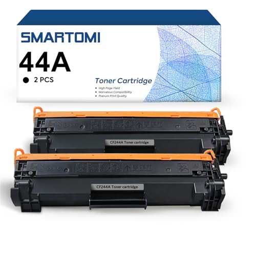 SMARTOMI CF244A Toner Kompatible für HP 44A Toner CF244A für HP Laserjet Pro MFP M28w Toner für HP Laserjet Pro M15w Toner M15a MFP M28a (Schwarz, 2er-Pack) von SMARTOMI