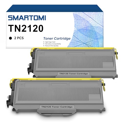 SMARTOMI TN2120 Kompatibel Toner als Ersatz für Brother TN-2120 für Brother DCP-7030 DCP-7040 DCP-7045N HL-2140 HL-2150N HL-2170 HL-2170W MFC-7320 MFC-7340 MFC-7440N MFC-7840W(2 Pack) von SMARTOMI