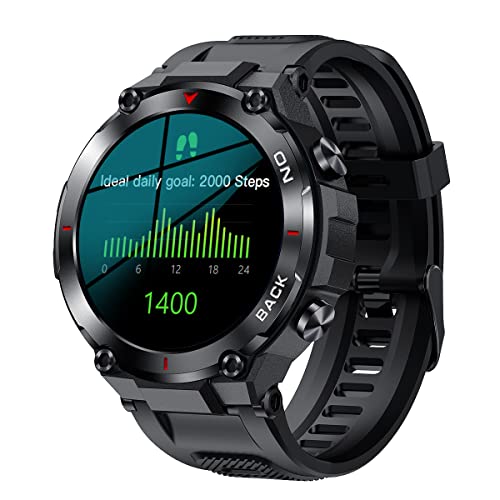 SMARTY 2.0 SW059A – Smartwatch aus Silikon – Medizinische Behandlung, Benachrichtigungen für Nachrichten und Anrufe, Chrono, GPS von SMARTY 2.0