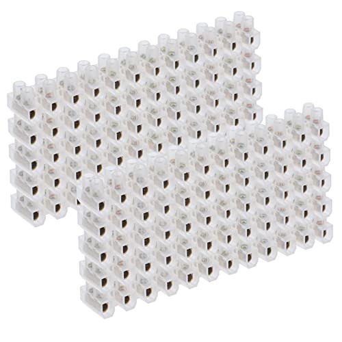 SMASOLO 10 Stück U-förmiger Terminalblock Endgeräte Kabelanschluss Leistung schrauben lautsprecher Kabel- und Drahtverbinder Anschlussklemmenblock für die Verkabelung Klemmleiste -Nylon von SMASOLO