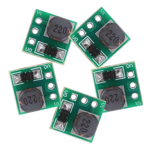 SMASOLO 5Stücke Teiliges Spannungsregler bis Boost Converter Platine Robust Langlebig für Elektronische Projekte Reparaturen SMASOLO 5Stücke Teiliges Spannungsregler bis Boost Converter Platine Robust Langlebig für Elektronische Projekte Reparaturen von SMASOLO