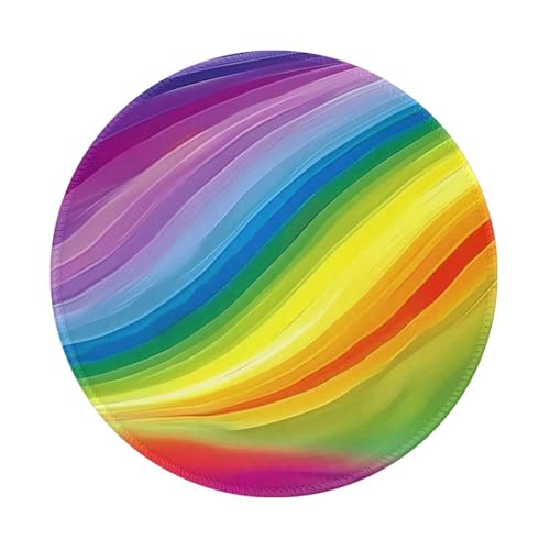 SMAZDFXX Rutschfestes Gummi mit genähten Kanten, Tastaturmatte für Desktop und Laptop, Mauspad, 2 Stück, Regenbogenfarben, personalisierbar SMAZDFXX Rutschfestes Gummi mit genähten Kanten, Tastaturmatte für Desktop und Laptop, Mauspad, 2 Stück, Regenbogenfarben, personalisierbar von SMAZDFXX