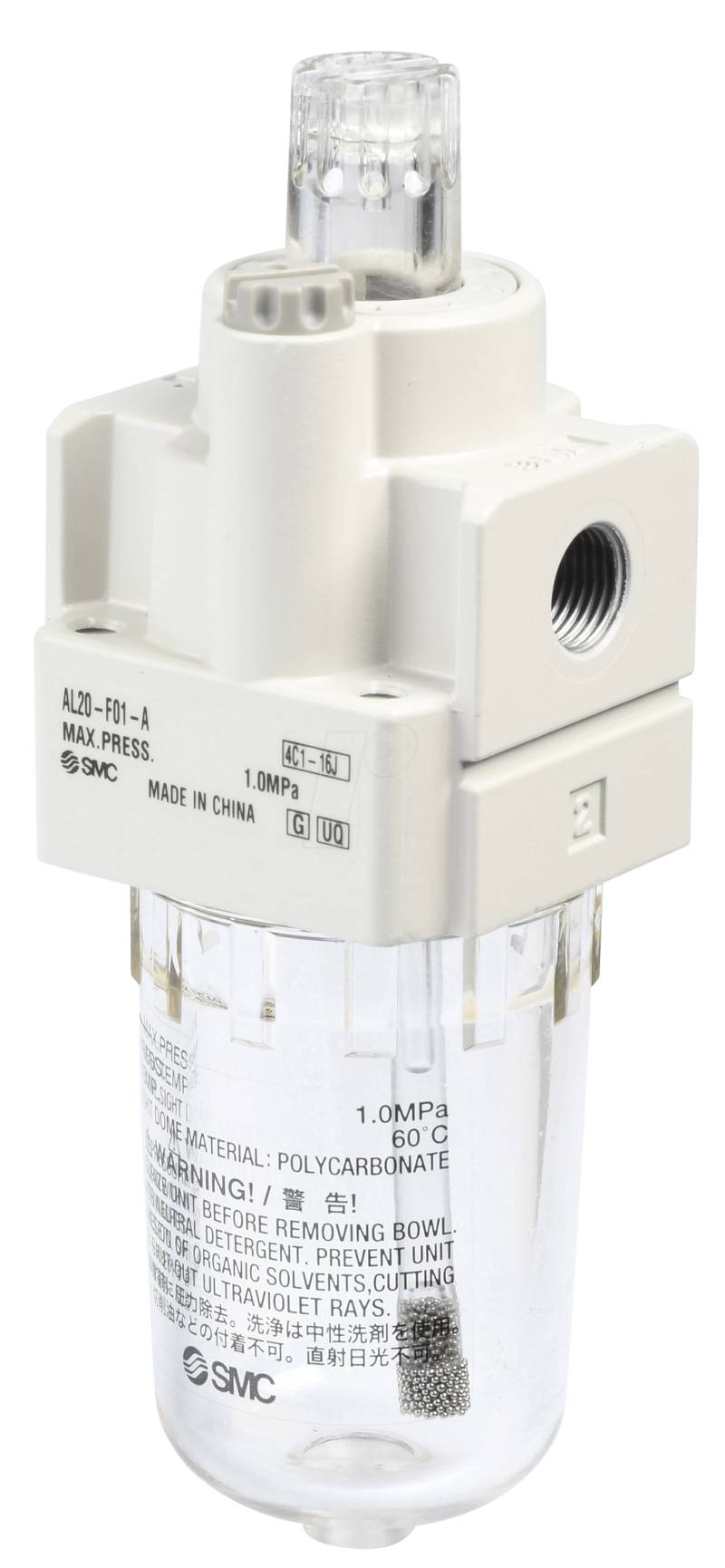 AL20-F01 - Modularer Öler, G1/8, 25 cm³, 3000 l/min von SMC PNEUMATIK