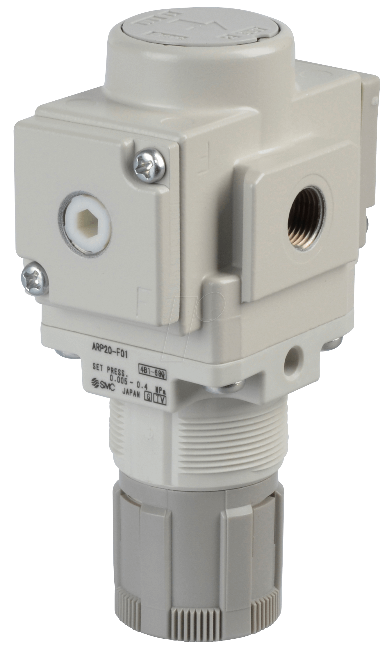 ARP20-F01 - Präzisionsdruckregler G1/8, ohne Manometer ARP20-F01 - Präzisionsdruckregler G1/8, ohne Manometer von SMC PNEUMATIK
