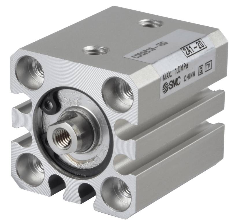 CDQSB16-10D - Kompaktzylinder, M4, Ø 16 mm, 10 mm von SMC PNEUMATIK