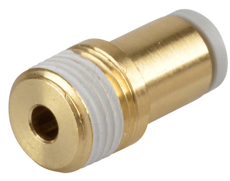 KQ2S04-01AS - Steckverschraubung, gerade, mit Innensechskant, R1/8  Ø 4 mm von SMC PNEUMATIK