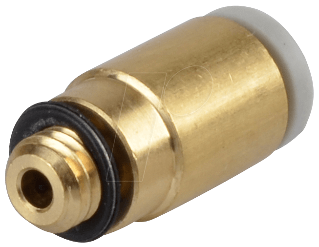 KQ2S04-M5A - Steckverschraubung, gerade, mit Innensechskant, M5  Ø 4 mm von SMC PNEUMATIK