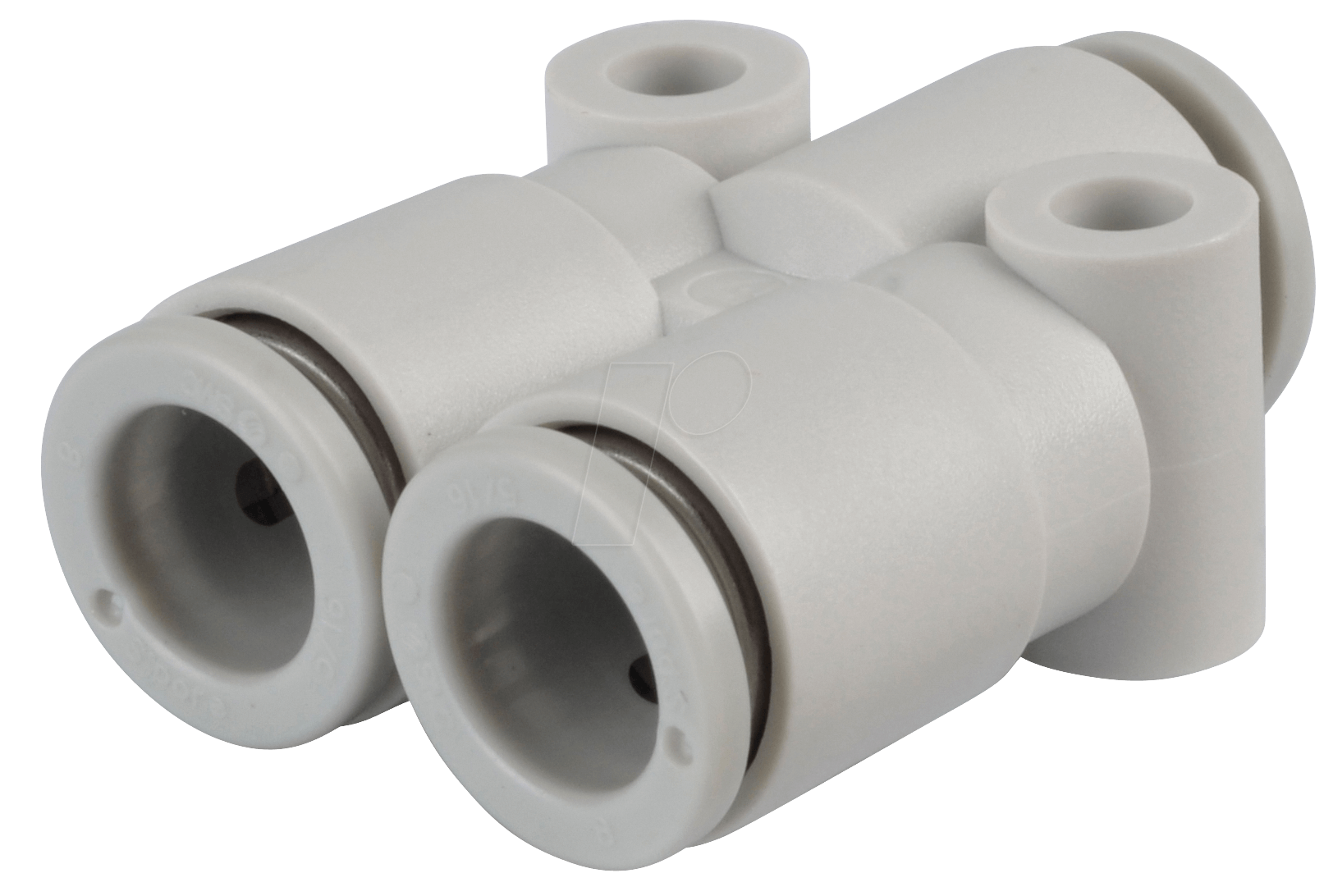 KQ2U10-00A - Y-Steckverzweigung, 3x Ø 10 mm von SMC PNEUMATIK
