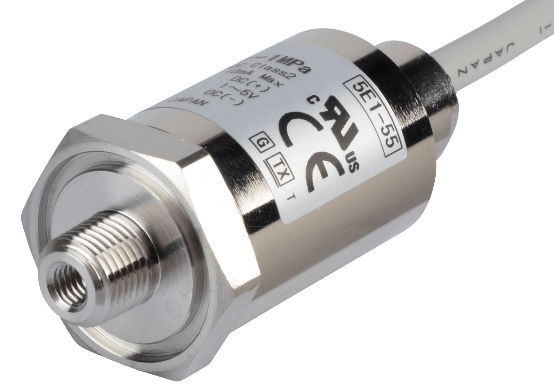 PSE560-01 - Drucksensor, 0 ... 1 MPa, 1 ... 5 V von SMC PNEUMATIK