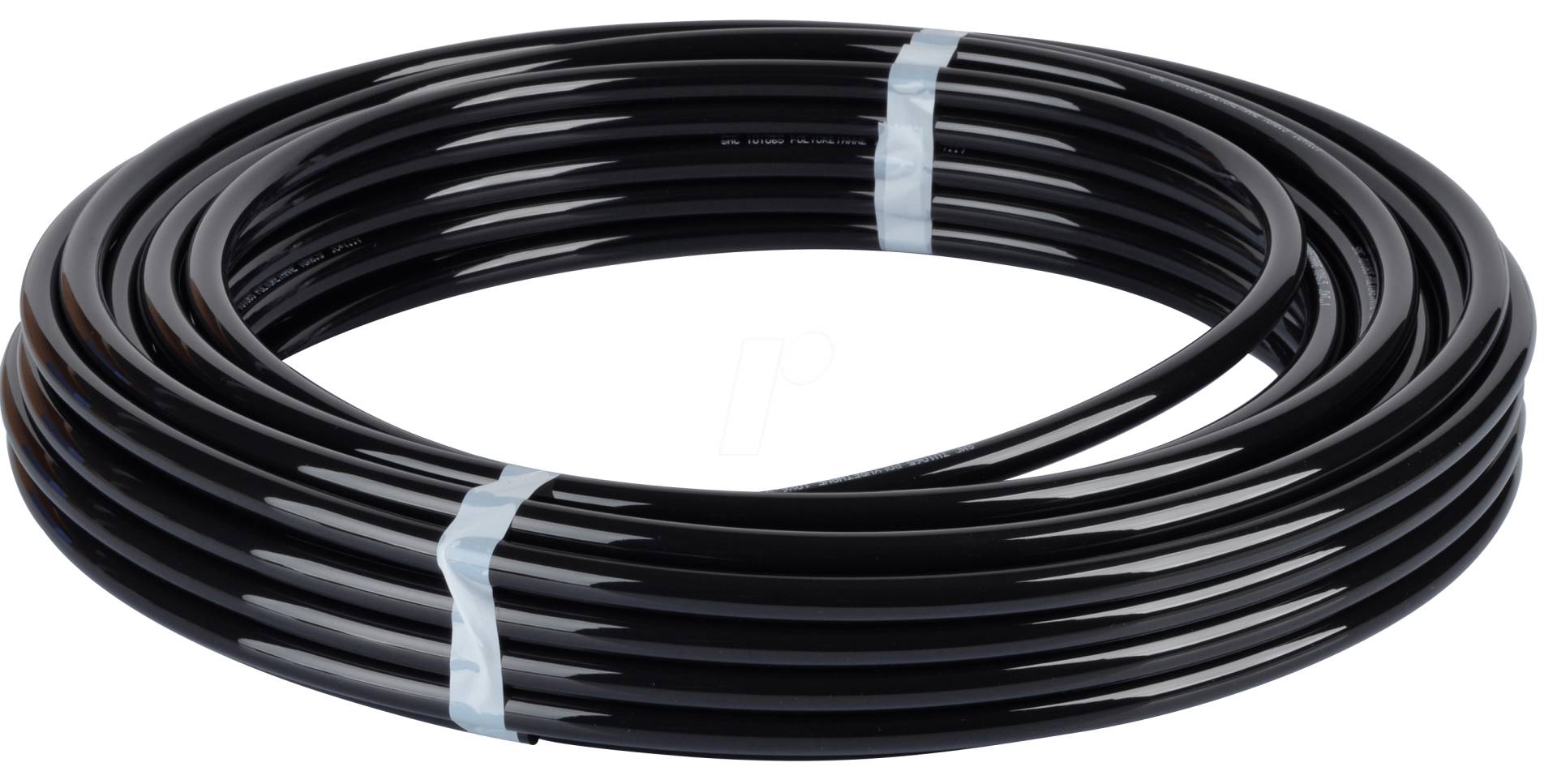 TU1065B-20 - PU-Schlauch 10 mm, 20 m Rolle, schwarz von SMC PNEUMATIK