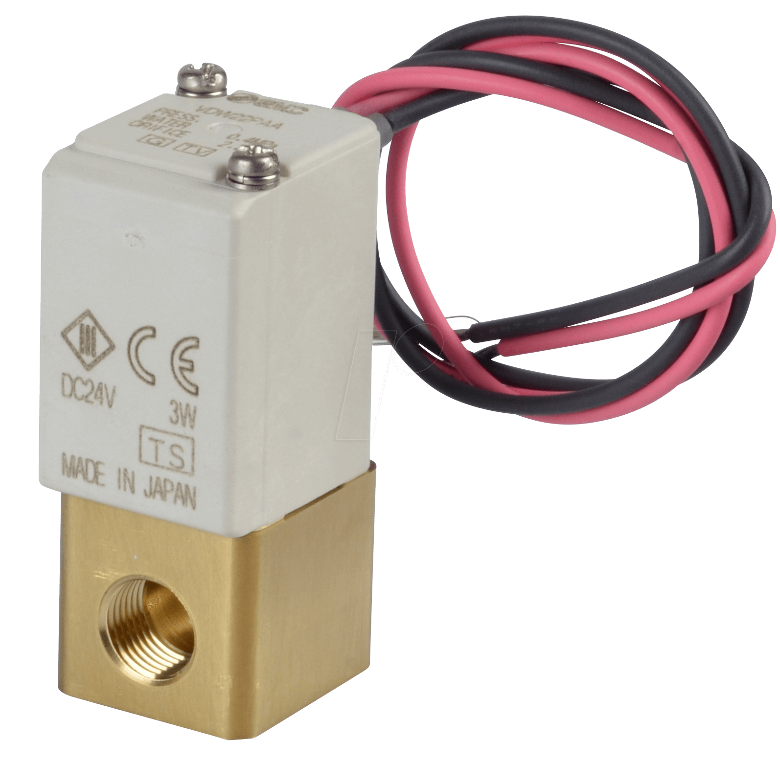 VDW22PAA - Elektromagnetventil 2/2 für Wasser, NC, 24 VDC, Messing VDW22PAA - Elektromagnetventil 2/2 für Wasser, NC, 24 VDC, Messing von SMC PNEUMATIK