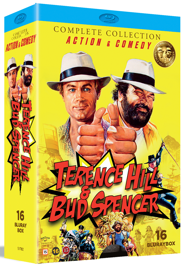 BUD SPENCER&TERENCE HILL - THE CLASSIC COLLECTION - 16 Blu Ray Discs BUD SPENCER&TERENCE HILL - THE CLASSIC COLLECTION - 16 Blu Ray Discs von SMD