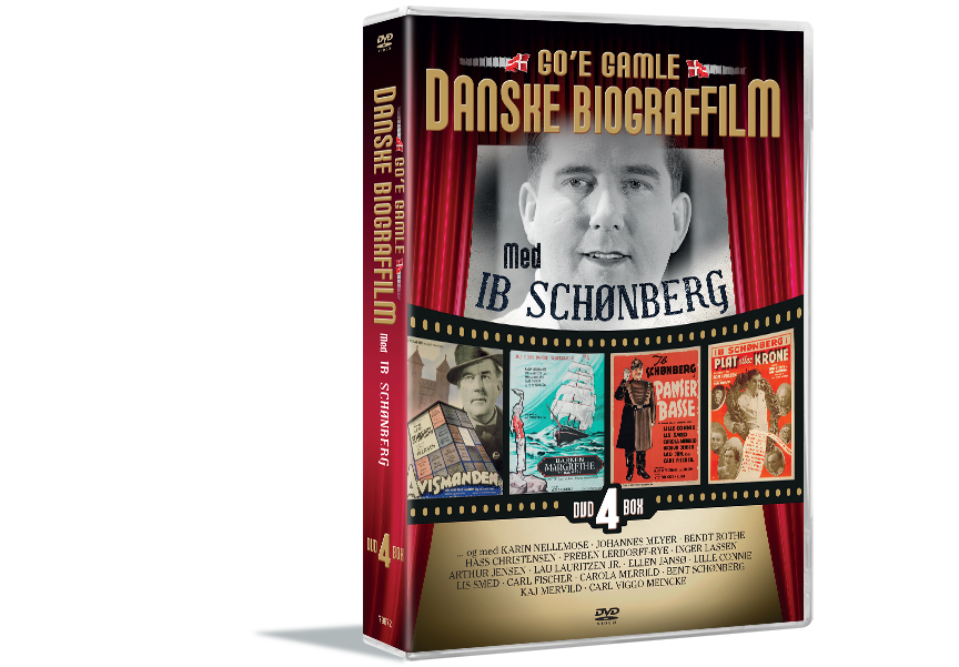 Ib Schønberg - Go'e Gamle Danske Biograffilm 4 DVD BOKS Ib Schønberg - Go'e Gamle Danske Biograffilm 4 DVD BOKS von SMD