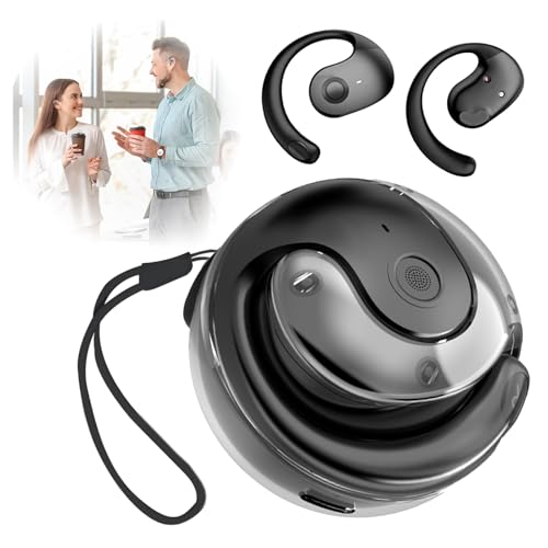 Ai Kopfhörer Übersetzer - 144+ Sprachen Übersetzungskopfhörer Echtzeit mit App, Kopfhörer Kabellos 5.4 Bluetooth mit Übersetzer, Ai Translator Smart Earbuds für Reisen Business Lernen Ai Kopfhörer Übersetzer - 144+ Sprachen Übersetzungskopfhörer Echtzeit mit App, Kopfhörer Kabellos 5.4 Bluetooth mit Übersetzer, Ai Translator Smart Earbuds für Reisen Business Lernen von SMD35
