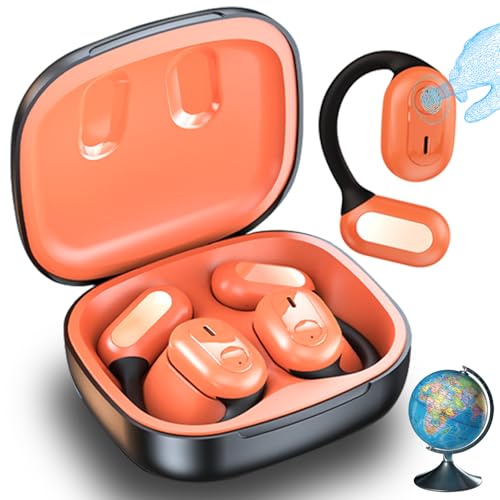 Ai übersetzungskopfhörer 144+ Sprachen Kopfhörer Übersetzer Echtzeit mit App, 5.4 Bluetooth übersetzungskopfhörer für iOS und Android, Sprachübersetzer Earbuds für Reisen Business Lernen (Orange) Ai übersetzungskopfhörer 144+ Sprachen Kopfhörer Übersetzer Echtzeit mit App, 5.4 Bluetooth übersetzungskopfhörer für iOS und Android, Sprachübersetzer Earbuds für Reisen Business Lernen (Orange) von SMD35