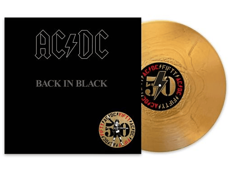 AC/DC - Back In Black/gold vinyl (Vinyl) von SME CATLG