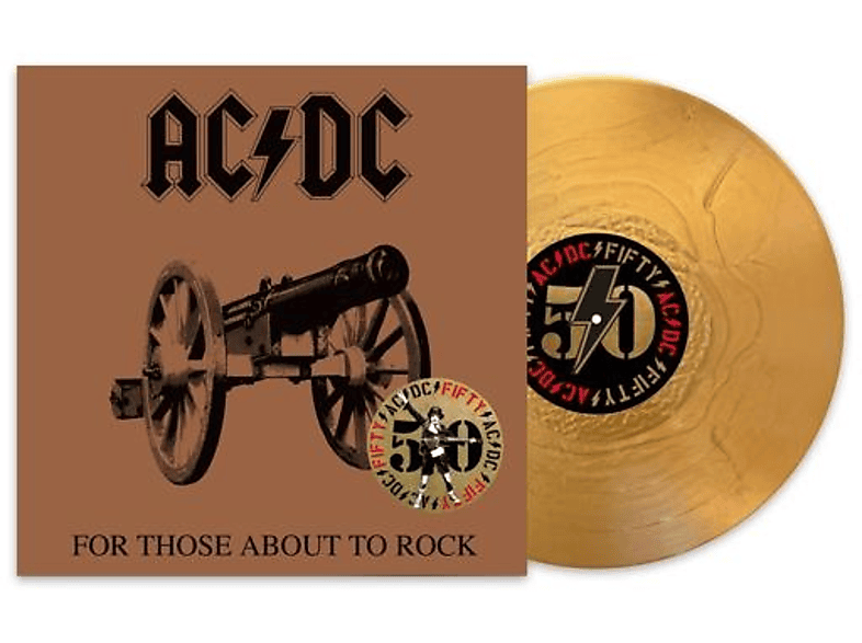AC/DC - For Those About To Rock (We Salute You)/gold vinyl (Vinyl) von SME CATLG