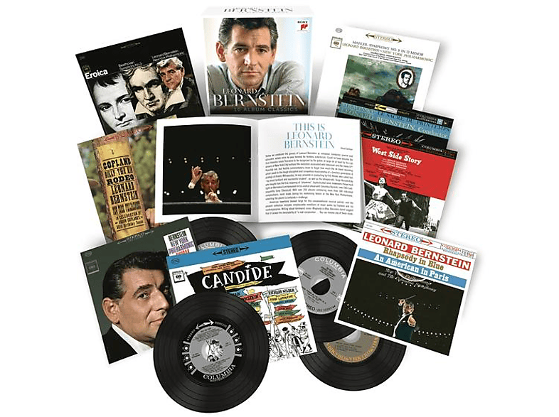 Leonard Bernstein - Bernstein-10 Album Classics (CD) von SME CLASS