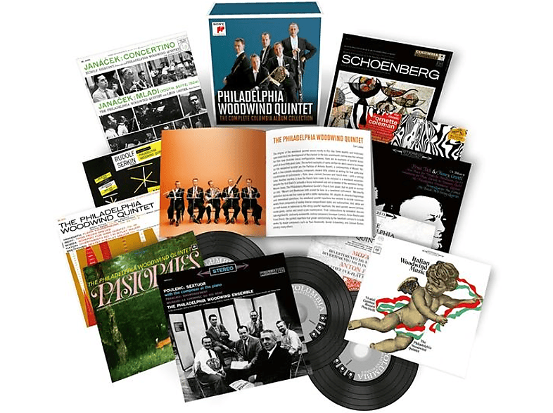 The Philadelphia Woodwind Quintet - Complete Columbia Album Collection (CD) von SME CLASS
