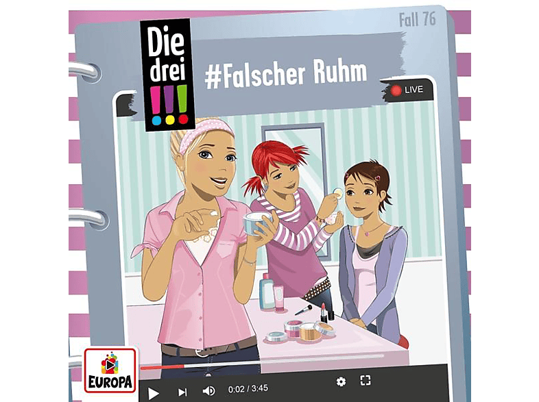 Die Drei ??? - Folge 76: #Falscher Ruhm (CD) von SME FAMIL