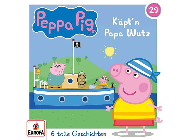 Peppa Pig Hörspiele - Folge 29: Käpt'n Papa Wutz (CD) von SME FAMIL