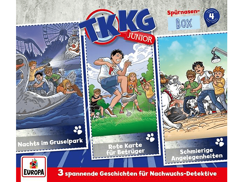 Tkkg Junior - Spürnasen-Box 4 (Folgen 10,11,12) (CD) von SME FAMIL