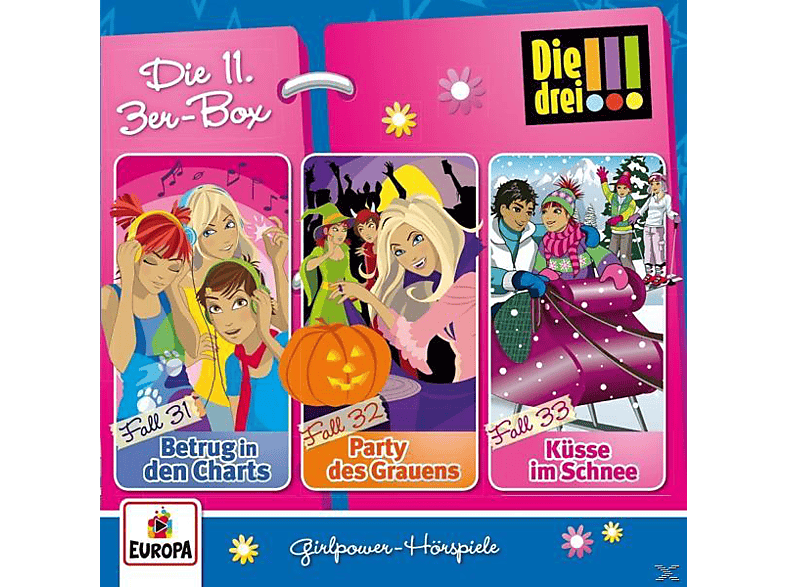 Die Drei ??? - 11.3er-Box (Folgen 31-33) (CD) von SME FAMILY