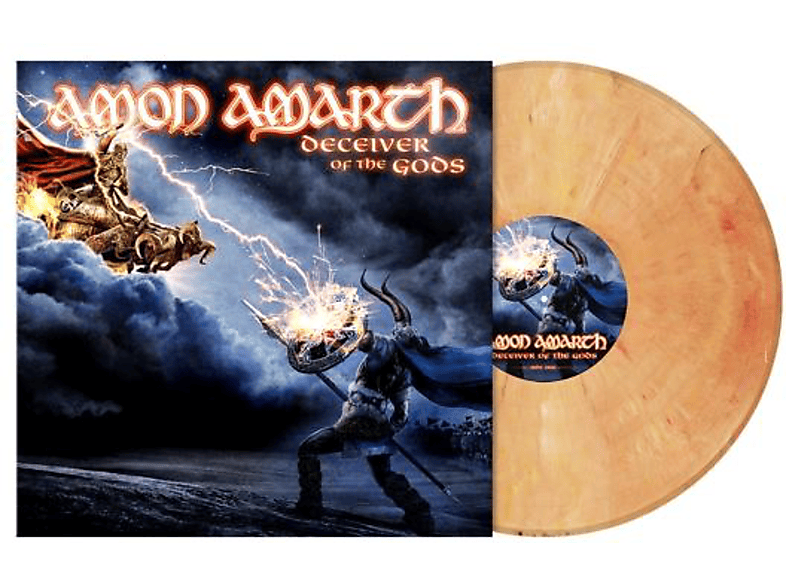 Amon Amarth - Deceiver Of The Gods (beige red marbled) (Vinyl) von SME METAL