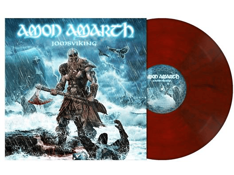 Amon Amarth - Jomsviking (ruby red marbled) (Vinyl) von SME METAL