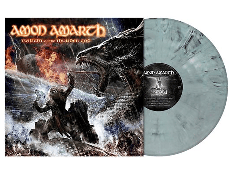 Amon Amarth - Twilight Of The Thunder God (grey blue marbled) (Vinyl) von SME METAL