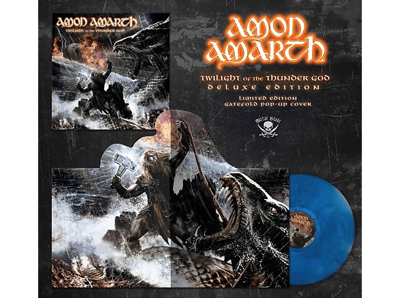 Amon Amarth - Twilight of the Thunder God (blue/black/white mar) (Vinyl) von SME METAL