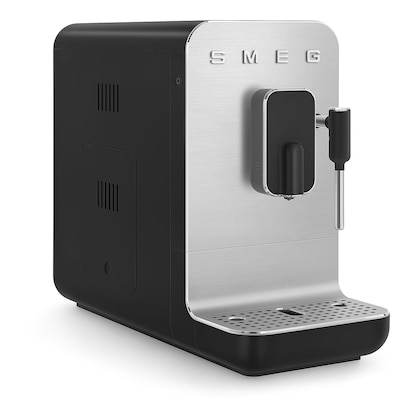 SMEG BCC12BLMEU Kompakt-Kaffeevollautomat mit Dampffunktion Schwarz-Matt von Smeg