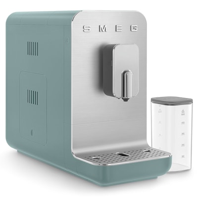 SMEG BCC13EGMEU Kompakt-Kaffeevollautomat mit Milchsystem Emerald Green-Matt von Smeg