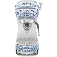 SMEG ECF02DGBEU Dolce & Gabbana Espresso-Kaffeemaschine Blu Mediterraneo von Smeg