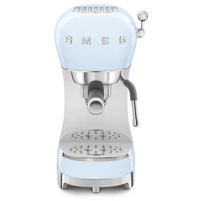 SMEG ECF02PBEU 50s Style Espresso-Kaffeemaschine Pastellblau von Smeg