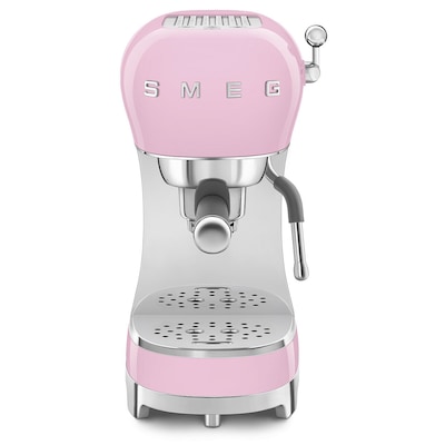 SMEG ECF02PKEU 50s Style Espresso-Kaffemaschine Cadillac Pink von Smeg