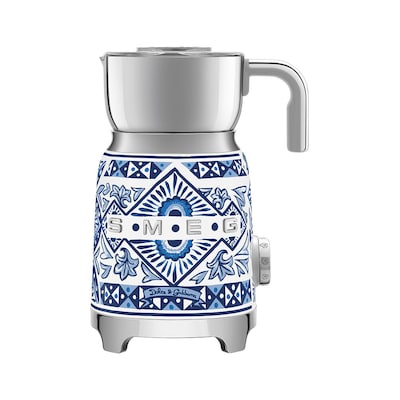 SMEG MFF01DGBEU Dolce & Gabbana Milchaufschäumer Blu Mediterraneo von Smeg