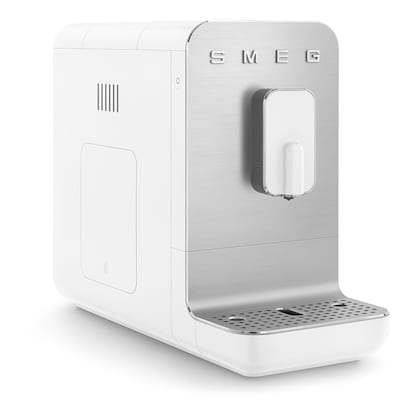 Smeg BCC01WHMEU 50s Style Kaffeevollautomat, weiß-matt von Smeg