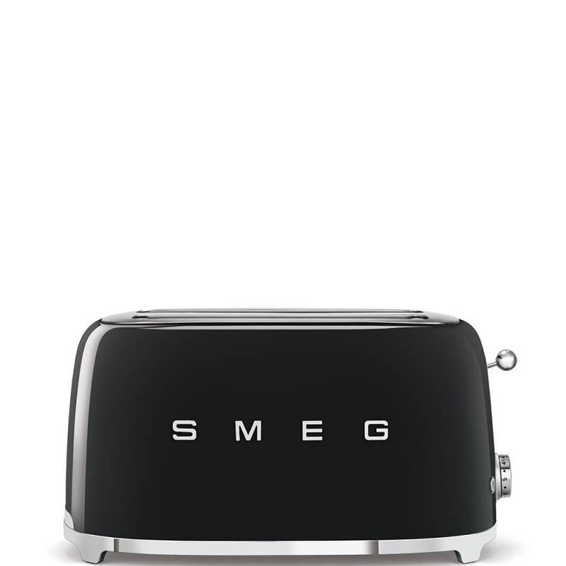 SMEG Toaster 2-Schlitz lang 50's Style TSF02BLEU, schwarz von SMEG