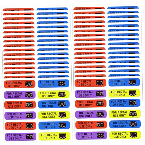 Für Rektaluse nur Aufkleber 504pcs/42 Blech wasserdichtes Klebstoff -Etiketten 1, 5 x 0, 38 Zoll 4 Farben Label Aufkleber Lesen Sie große Drucke Für Rektaluse nur Aufkleber 504pcs/42 Blech wasserdichtes Klebstoff -Etiketten 1, 5 x 0, 38 Zoll 4 Farben Label Aufkleber Lesen Sie große Drucke von SMELEYOU