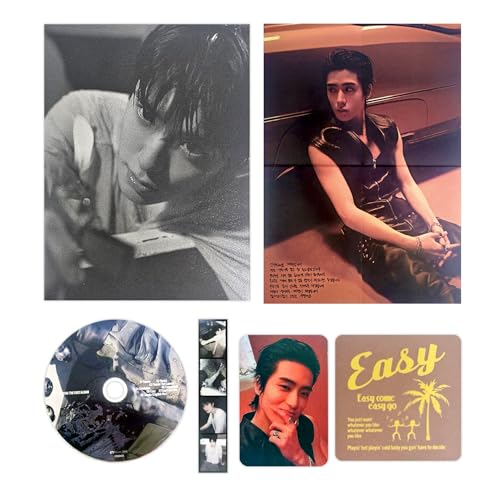 JAEHYUN - The 1st Album [J] (J Ver.) Cover + Photo Book + CD-R + Coaster + Folded Poster + Frame Photo + Photo Card + 2 Extra Photocards von SMEnt.
