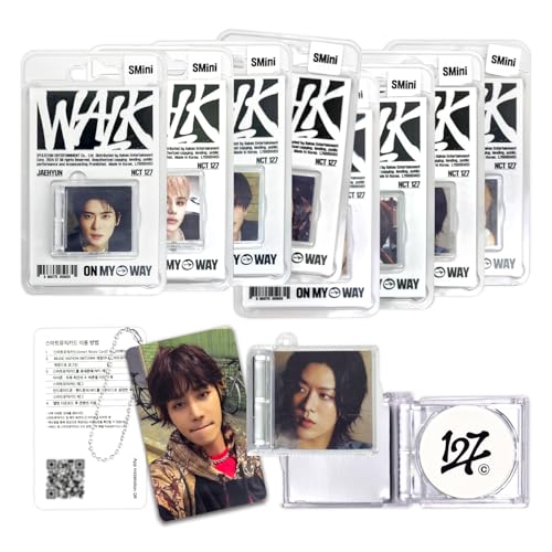 NCT 127 - 6th Album [WALK] (SMini Ver. - Random) Cover + Music NFC CD + Photocard + 2 Pin Button Badges + 4 Extra Photocards von SMEnt.