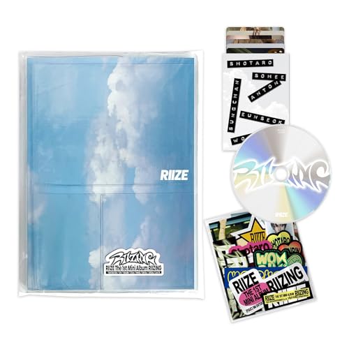 RIIZE - 1st Mini Album [RIIZING] (Collect Book Ver.) Cover + Photo Book + Decoration Pack + Portrait Photo + CD-R + CD-R Envelope + Photocard + Photocard Envelope + 3 Extra Photocards von SMEnt.