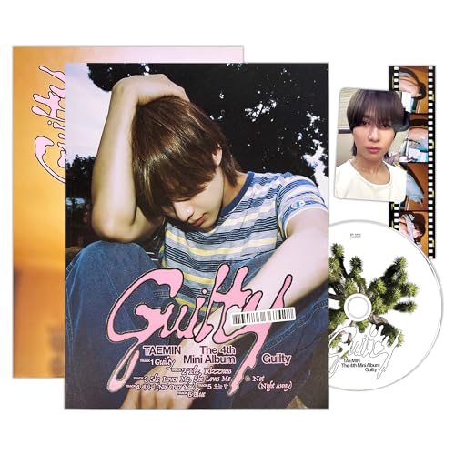 TAEMIN - 4th Mini Album [Guilty] (Photo Book - Rizz Ver.) Photo Book + Photo Card + Sequence Film + CD-R + Envelope + Folded Poster + 2 Extra Photocards von SMEnt.