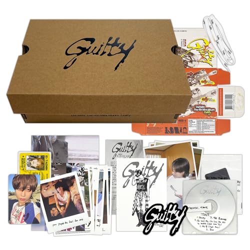 TAEMIN - [Guilty] (Archive Box Ver.) Photobook + Lyrics Paper + CD-R + Photo Card + Polaroid + Card + Receipt + Photoprint + Popsicle Package + Membership Card + Shoelace + Sticker + 2 Extra Photocard von SMEnt.