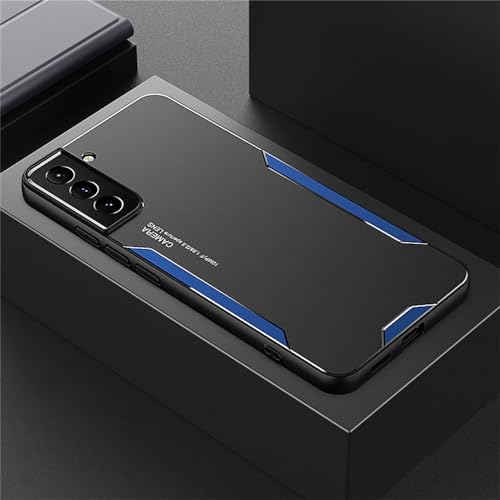 Metall-TPU-Kombinations-Telefon-Rückseite für Samsung Galaxy S22 S20 S10 S9 S8 S21 Plus Ultra FE Note 20 8 9 10 Ultra A53 A52 Hülle, Blau, für S21 Ultra Metall-TPU-Kombinations-Telefon-Rückseite für Samsung Galaxy S22 S20 S10 S9 S8 S21 Plus Ultra FE Note 20 8 9 10 Ultra A53 A52 Hülle, Blau, für S21 Ultra von SMIEK