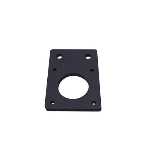 1 Stück Platte for NEMA 17 42-Serie Schrittmotor-Montageplatte Feste Plattenhalterung for 3D-Drucker CNC-Teile passen auf Aluminiumprofile (Color : Black) von SMJY