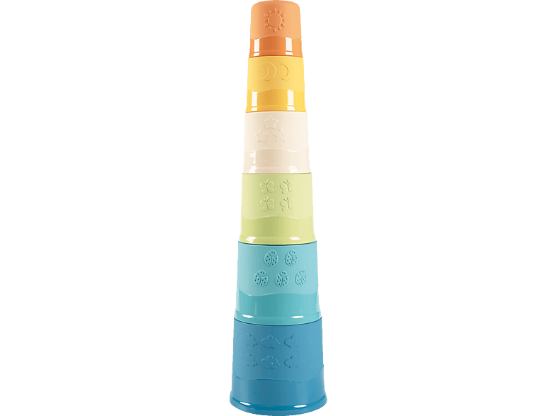 SMOBY Green Magic Tower Stapelbecher Spielset Mehrfarbig von SMOBY