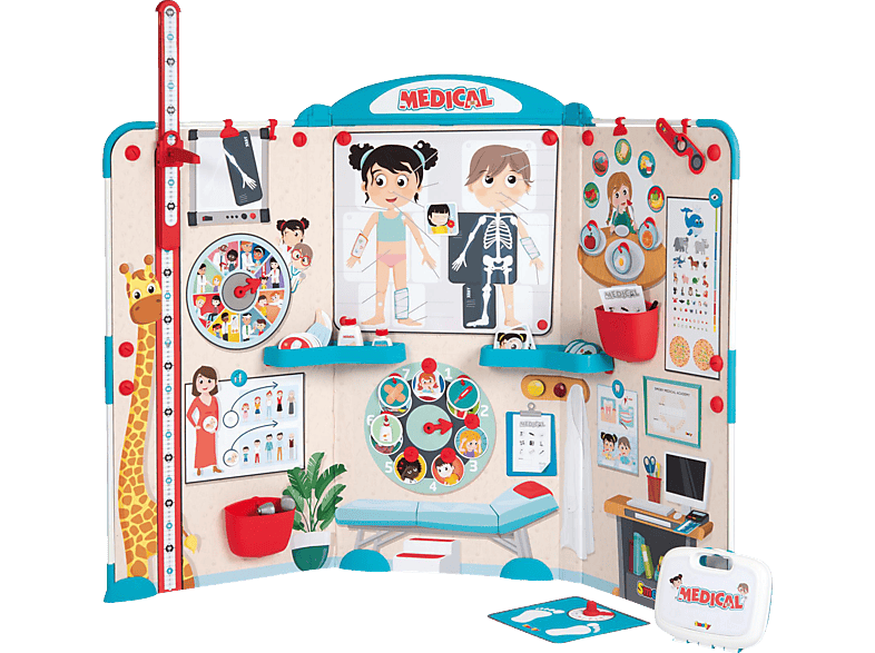 SMOBY Kinderarztpraxis Spielzeugkinderarztpraxis Mehrfarbig von SMOBY